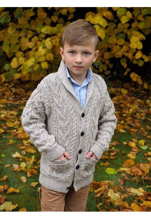 boys aran jumper