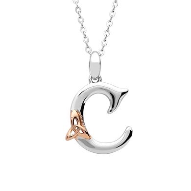 c necklace rose gold